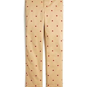 J. Crew girlfriend Chino hearts